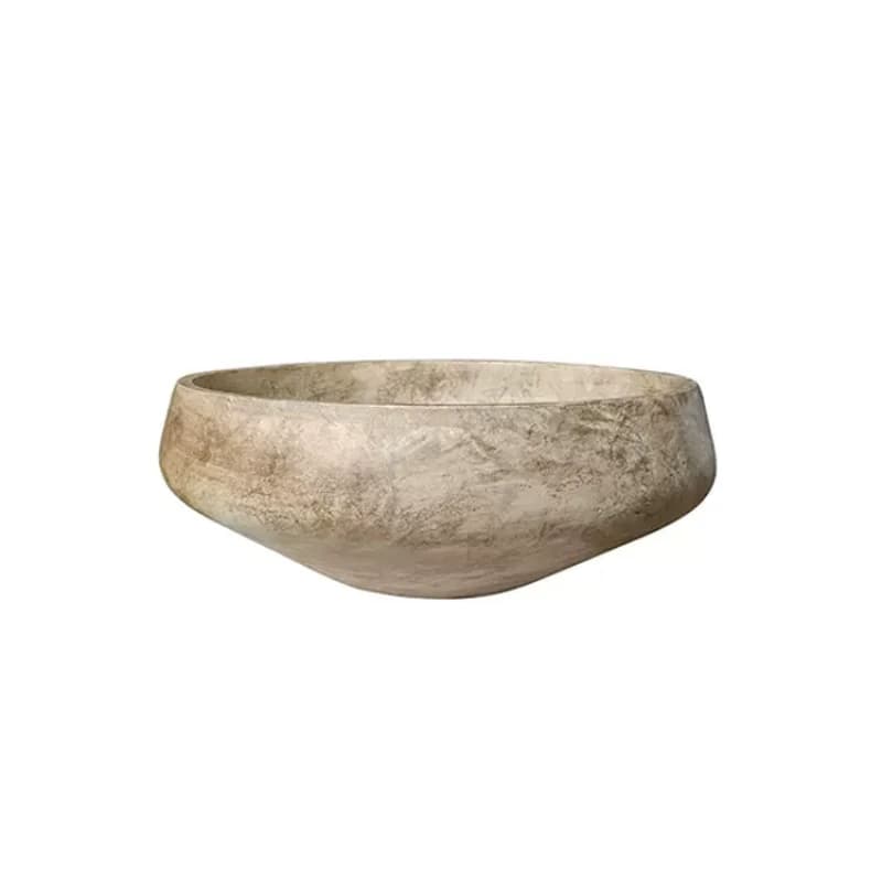 Wabi Sand Wind Log Color New Chinese-style Green Plant Flower Ornament Creative Ornament