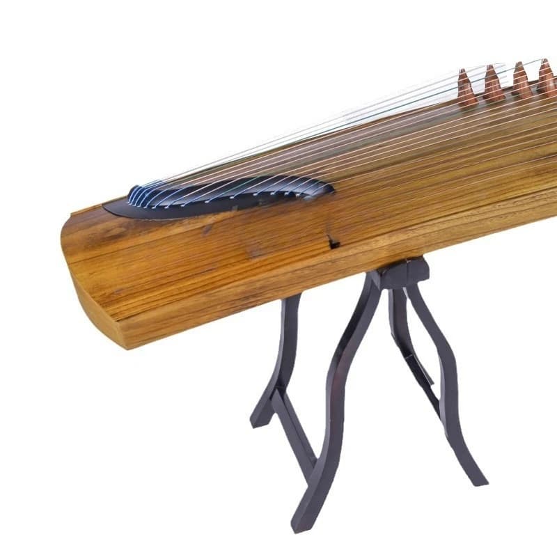 Paulownia wood guzheng, paulownia wood digging zheng, paulownia wood digging zheng playing guzheng