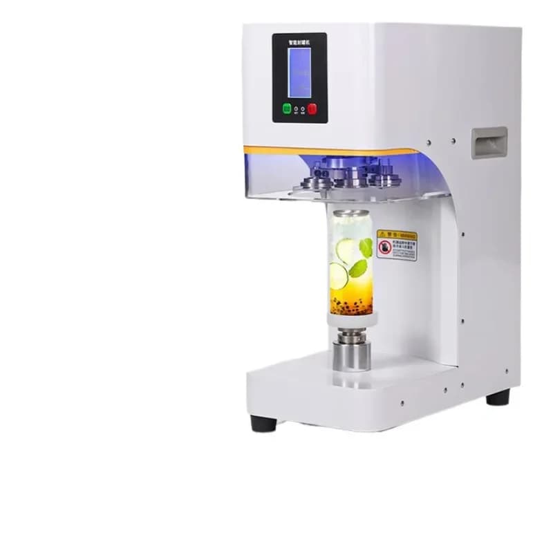 Fully automatic, beverage intelligent lifting iron can continuous sealing machine packaging is simple