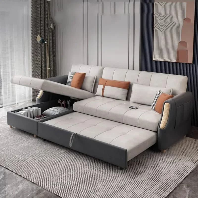 Modern Relaxing Lazy Sofas Bed Nordic Storage Cute Floor Puffs Living Room Sofas Designer Nordic Sofy Do Salonu Home Furniture