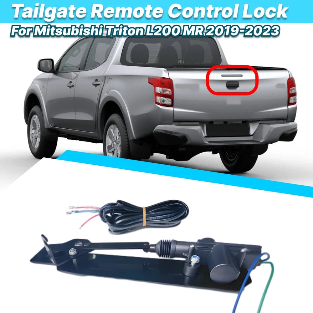 For Mitsubishi Triton L200 MR 2019-2023 Tailgate Remote Power Central Locking System Unit Kits