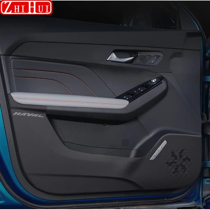 For New Jolion 2025 Haval Jolion Pro Car Leather Door Anti Kick Pad Protection Side Edge Film Protector Stickers Accessories