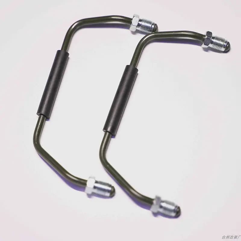 2pcs Car brake caliper modified brake sub pumps tubing F50 for brembos calipers modified F40 return pipe