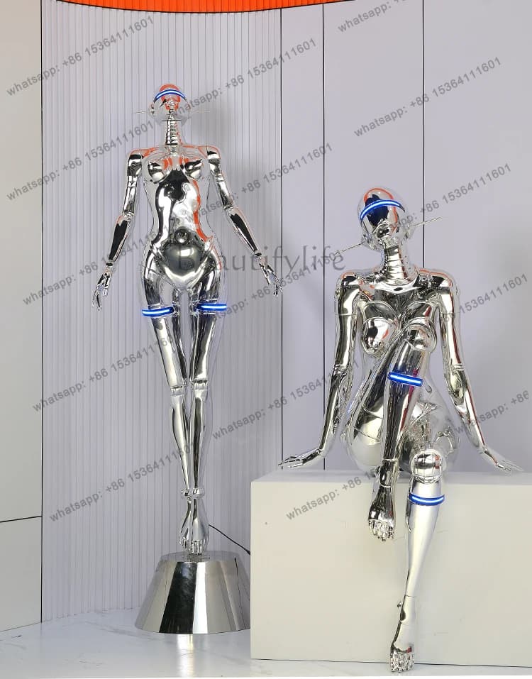 Sculpture Goddess Large Technology Figure Decoration Bar Club Ktv Decoration
