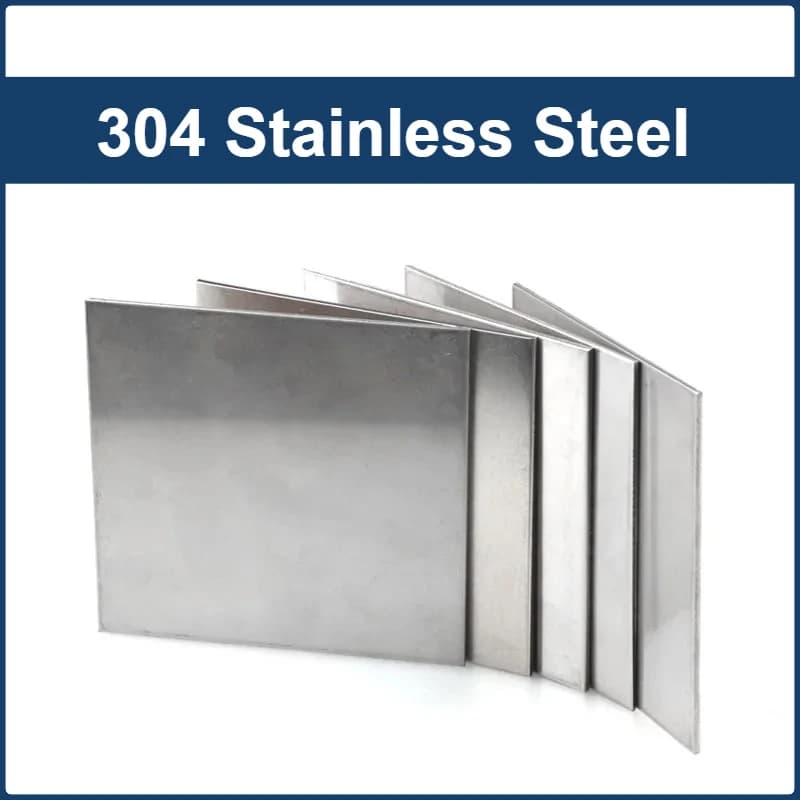 Square Sheet Plate A2 304 Stainless Steel Thickness 0.8/1/1.5/2/3/4mm Flat Brushed Metal Polished Plate 100x100 150x150 200x200
