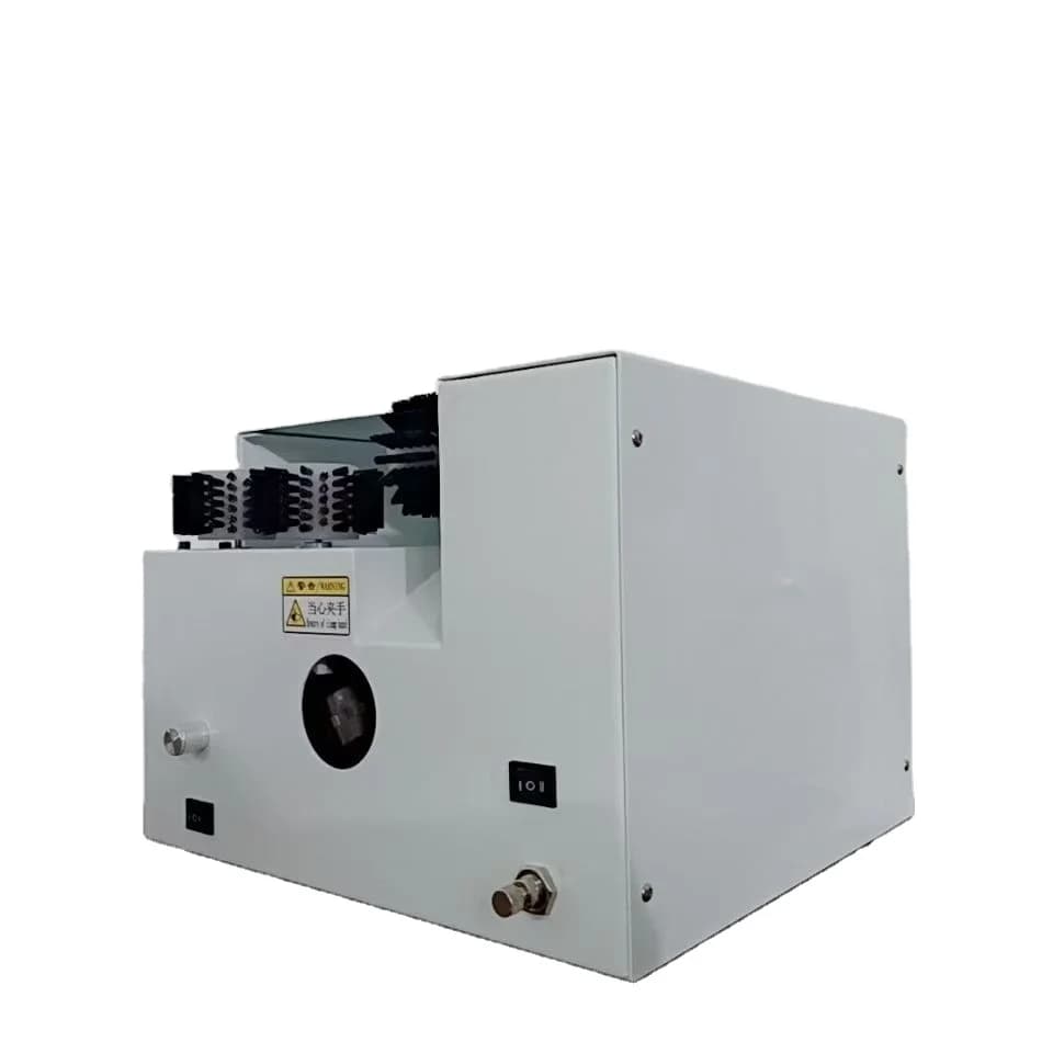 220V Semi-Auto Braided Wire Splitting Braid Layer Brushing Twisting Winding Machine Cable Manufacturing Equipment