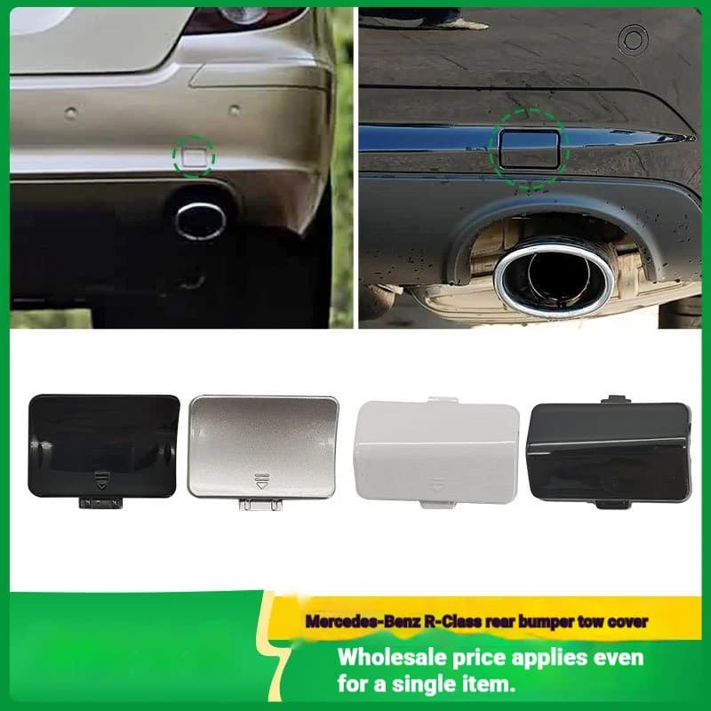 For 06-09 Mercedes-Benz R-Class Rear Bumper Trailer Cover W251 Rear Bar Traction Hook Hole Cover