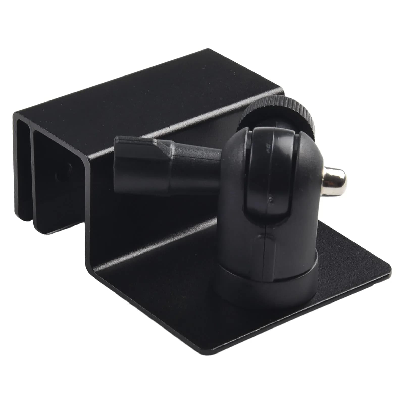 Rust Resistant Weatherproof Gutter Mount Bracket with Screw Adapter for Security Cameras - Adjustable for Optimal Viewing Angles