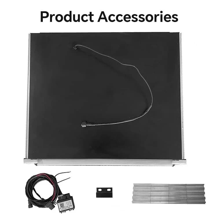 Wide Aluminum Tread RV Step for Camper Motorhome HOMFUL RV Electric Step Automatic Retractable Entry Step 200kg Load 500mm