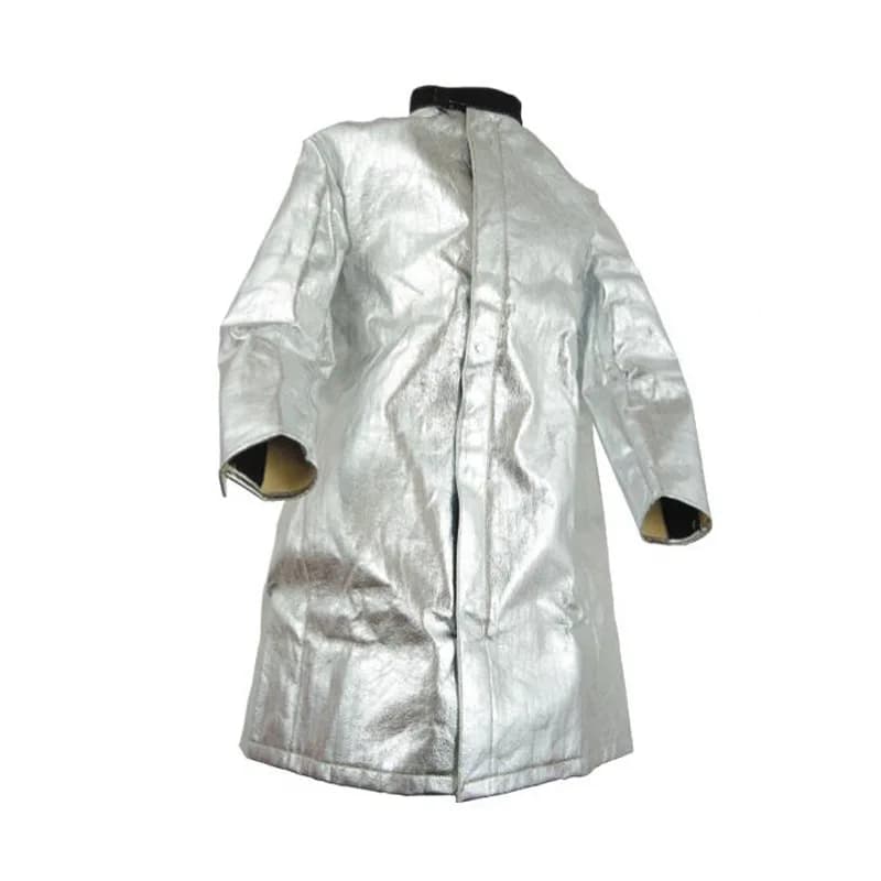 insulation trench coat 1410113.46 Aluminum-plated thermal insulation long trench coat Thermal radiation 1000 degrees Celsius