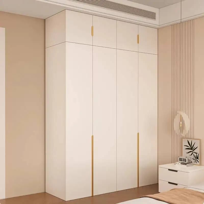 Design Luxury Wardrobe Closet Vintage Vintage Adult Wooden Wardrobe Closet Space Saving White Armadio Guardaroba Furniture Home