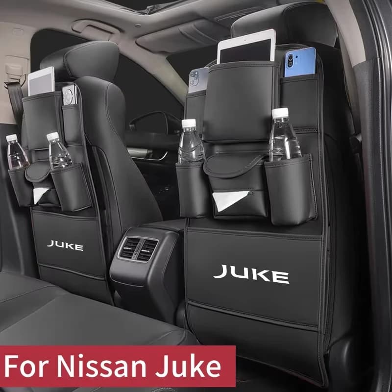 For Nissan Juke Car Seat Anti Kick Pad Leather Full Surround Seat Back Organizer Anti Scratch Protector Car Accessories