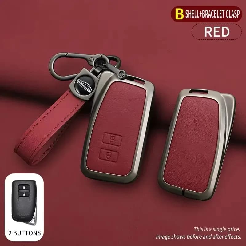 Keychain Cover Bag Shell Fob Ring Accessories For LEXUS ES350 LS/ES/GS/NX/RX/GX/UX 200 260 300 350 GS300 GS350 IS250 ES250 NX200