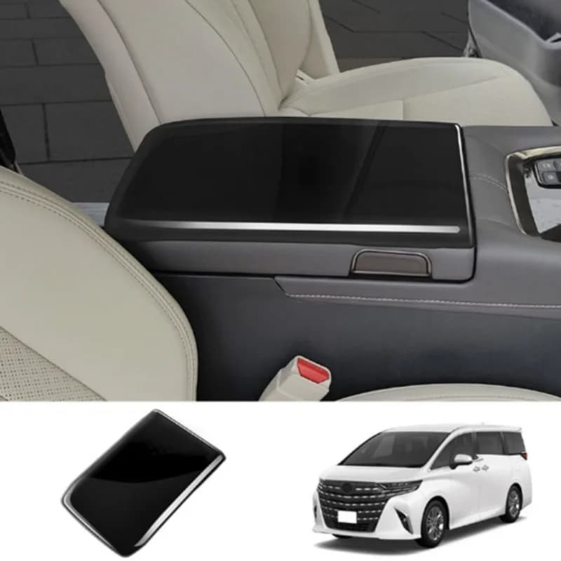 Car Stowing Tidying Armrest Box Panel Trim Cover For Toyota Alphard/Vellfire 40 Series 2024
