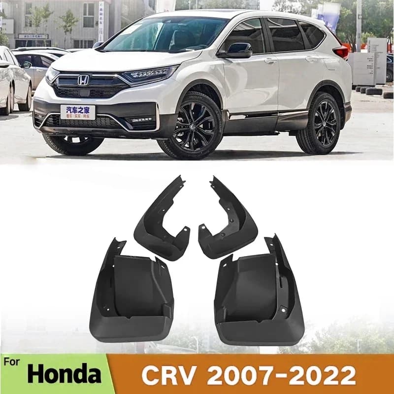 Car Fender  Mud Flaps Fit For Honda CRV CR V 2007-2022 2020 2019 Splash Guards MudFlaps Front Rear Mudguards  Auto Accessories