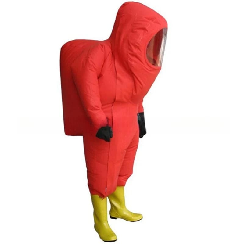 Fire protection clothing, fully sealed anti-acid and alkali fire life-saving clothing protective clothing