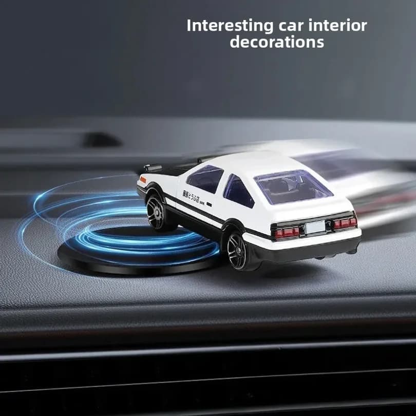 Car Ornaments Interior Decoration Drift Tail Swing Rotating Ornaments Toy Model Center Console Car Interior Decoration