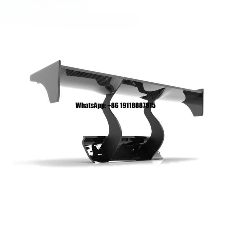 BK Tuning 6th-Gen Mustang Modified Robot GT Tail Wing Carbon Fiber Rear Trunk Spoiler for Ford Mustang S550 Rear Spoiler Wind