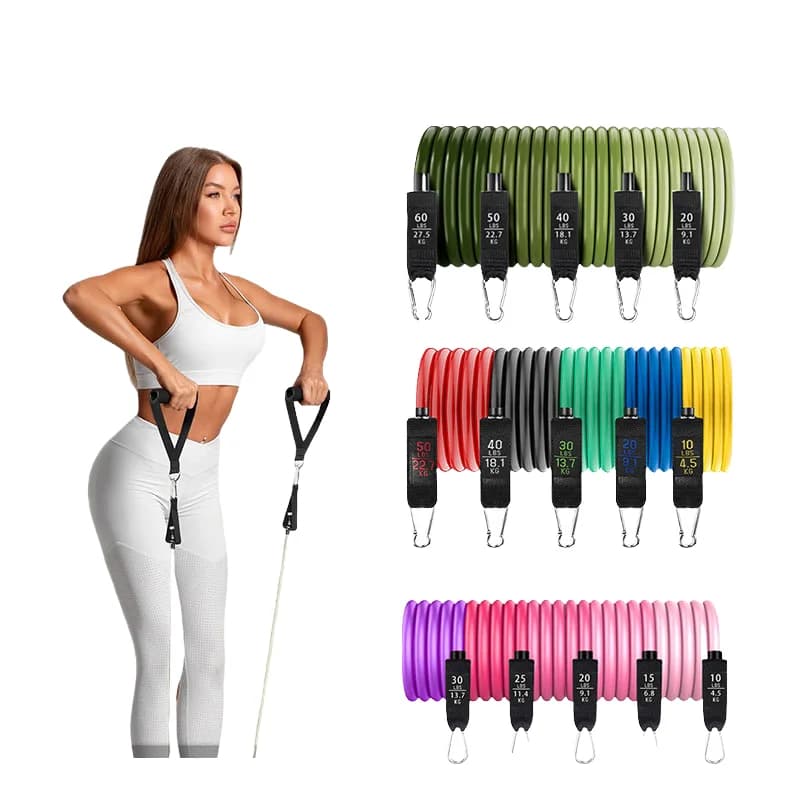 TPE Resistance Loop Exercise Bands  Legs Glutes Booty Hip Exercise Resistance Bands for Yoga Pilates