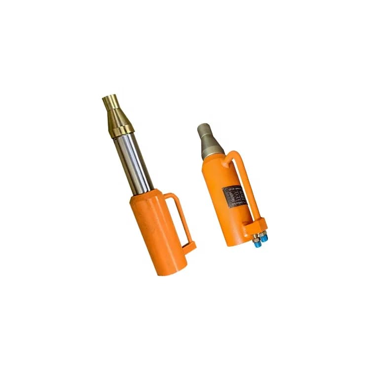 Hydraulic Mono Single Strand Post Tensioning Jack With Prestressed Electric Oil Pump