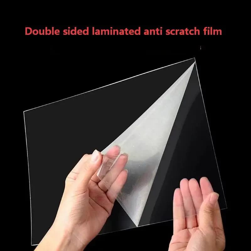 High Transparent PVC Hard Board PET Film Plastic Sheet PC Partition Acrylic Thin Sheet, A4 Round Custom Cutting Processing for D