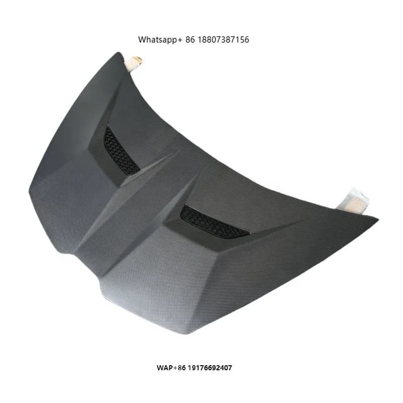 Vors Style Matte Carbon Fiber Hood forLamborghini Huracan LP580 LP610 EVO