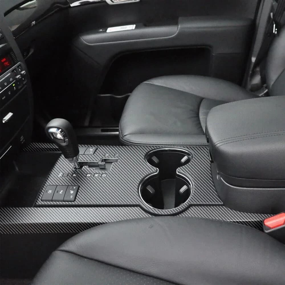 For KIA Mohave Borrego 2008-2015 Interior Central Control Panel Door Handle Carbon Fiber Stickers Decals Car Styling Accessorie