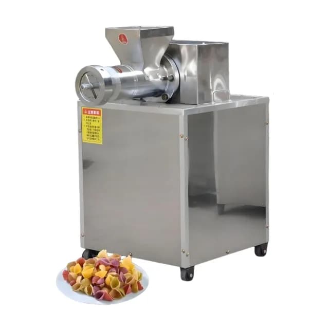 Noodle Making Shell Pasta Macaroni Spiral Pasta Machine 100kg/h SUS304 4kw