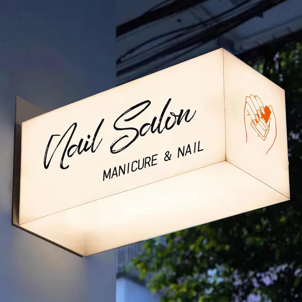 Custom Outdoor Business Sign Metal Blacklit Sign Business Laser Cut L  3D Logo  Wall Logo  for Shop  Salon  Hotel