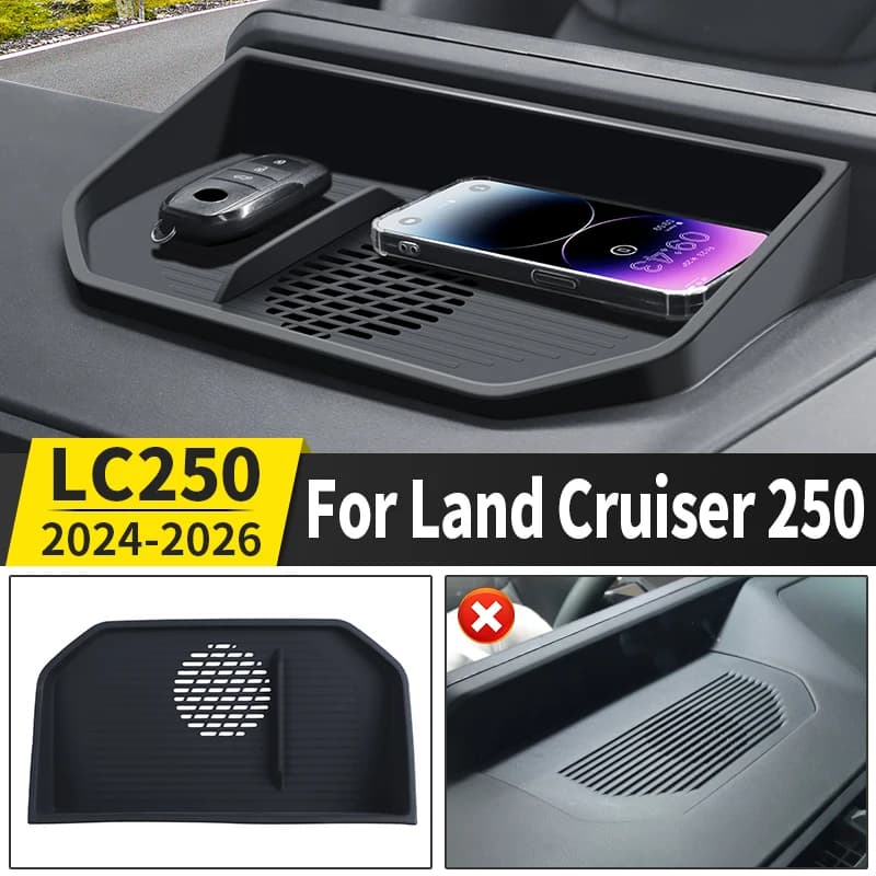 For 2024-2026 Toyota Land Cruiser Prado LC250 j250 Behind Car Screen Storage Box Expand Storage Space Car Interior Accessories