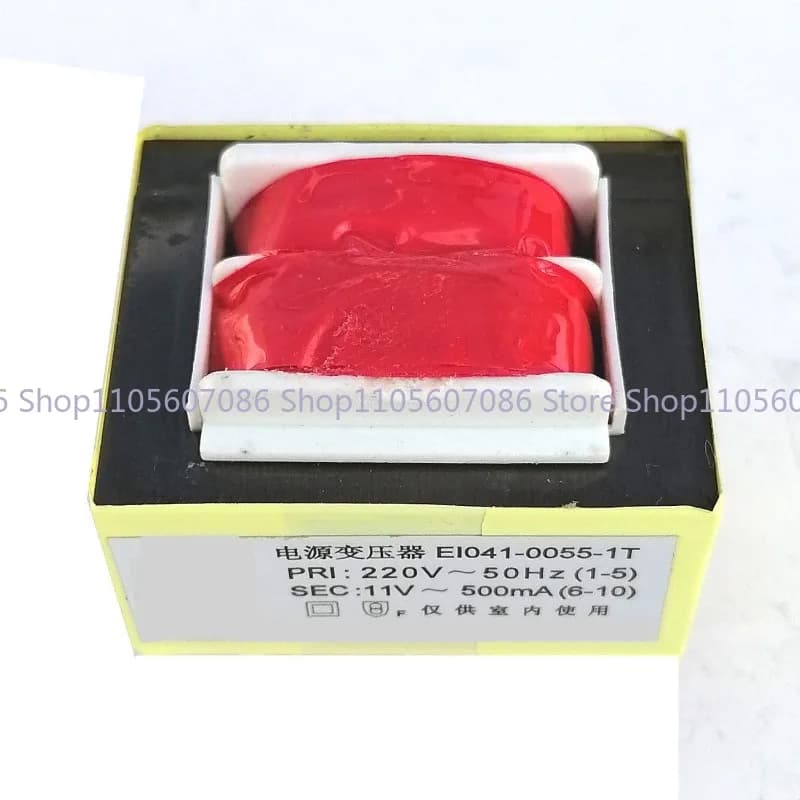 11V500mA Instant Water Heater Main Board Power Transformer EI041-0055-1T Horizontal 7 Pins Single Group
