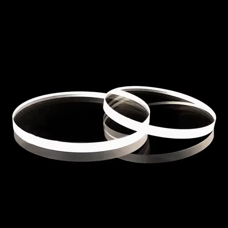 2pcs 50mm 55mm JGS2 Optical Quartz glass plate Observation window lens High Temperature Resistant Quartz Glass