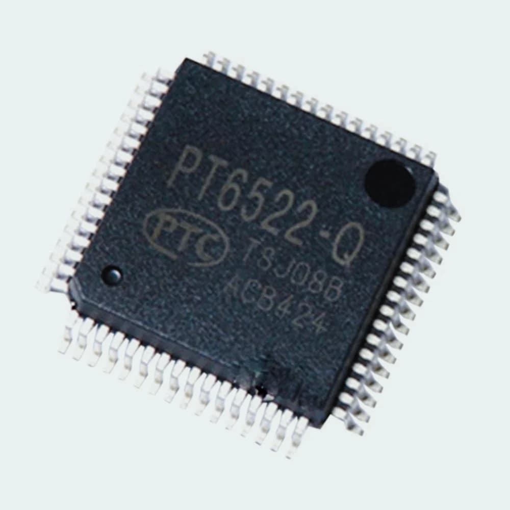 ZF-F Chip  Reparación  Pantalla Negra para Velocímetro, Módulo  Potencia  Chip IC Automotriz NEW-PT6522-Q para Mazda 2 3