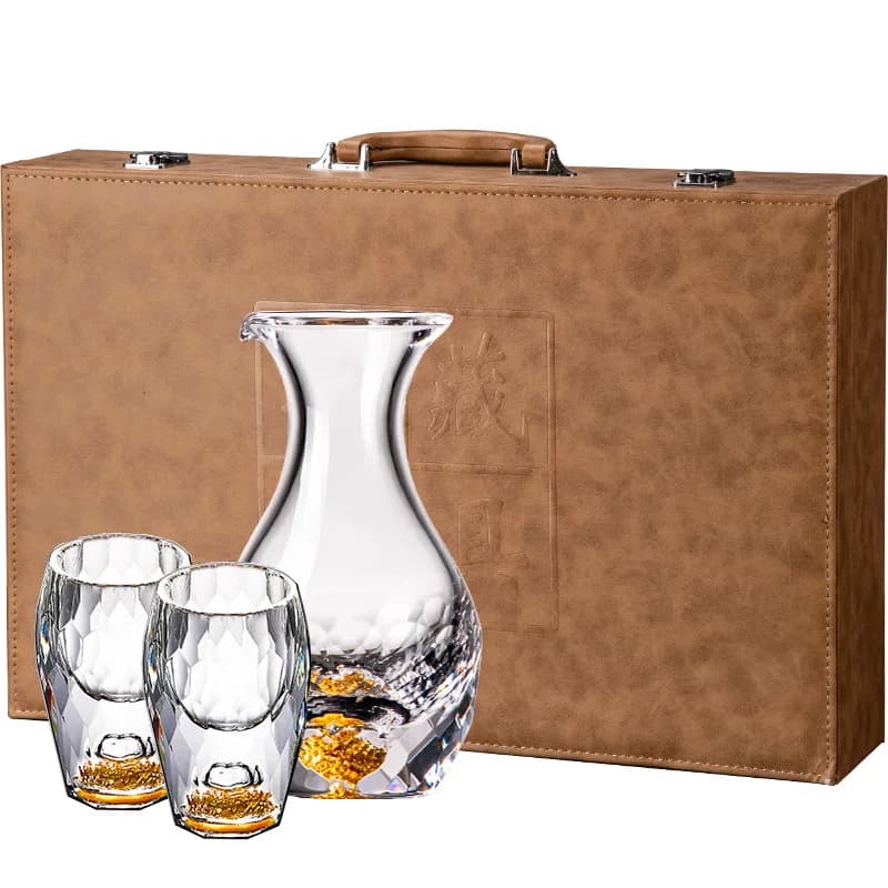 Baijiu cup set, household high-end personal special wine dispenser, high value