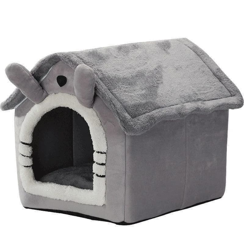 New large house for cats, enclosed and padded, universal, detachable and washable, for winter warmth