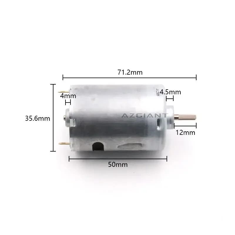 AZGIANT RS-540SH-7522 Car Electric power tool motor High torque high efficiency auto Engine part repair automation equipment kit