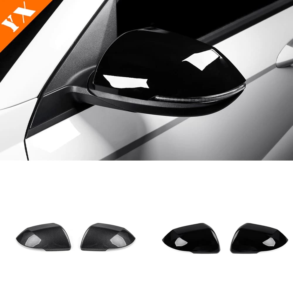 For Hyundai kona SX2 2024 2025 accessories Carbon Car Side Mirror cover,Rear View Mirror Cover,Rear View Mirror anti scratch