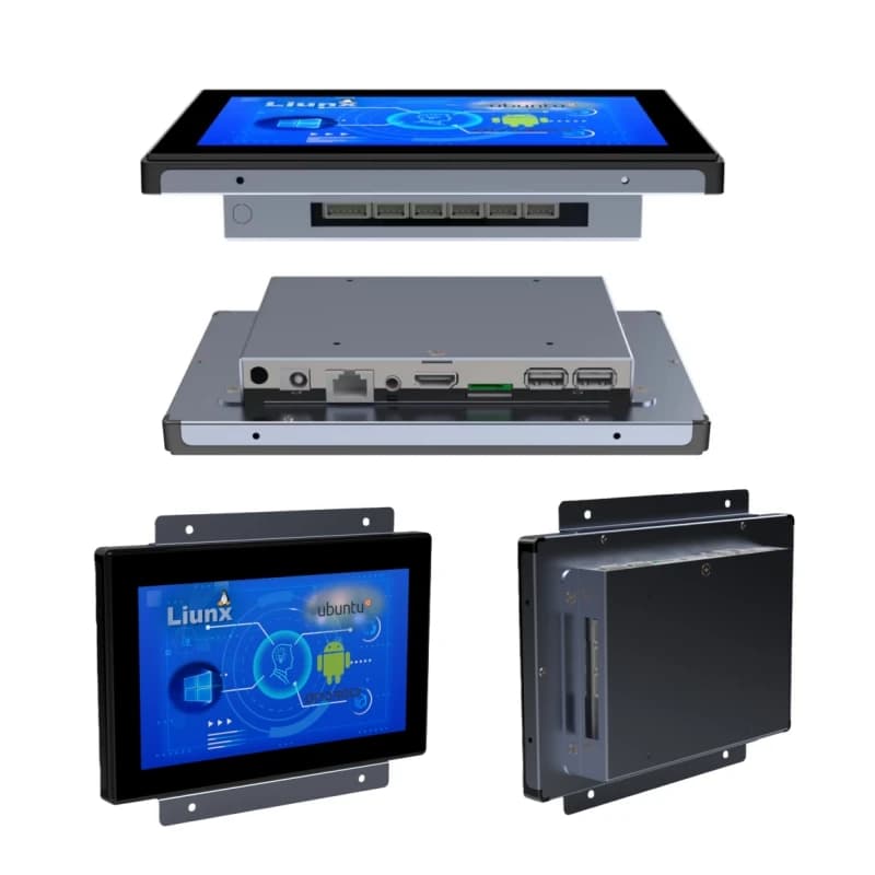 Industrial Grade Touch Screen   7-19" 500 Nits Brightness PCAP Touch IP65 Metal Open Frame for Manufacturing HMI