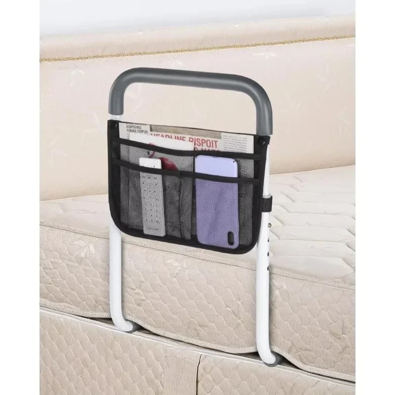 The elderly safety adjustable auxiliary rail stabilized bedside handle support rod guardrail