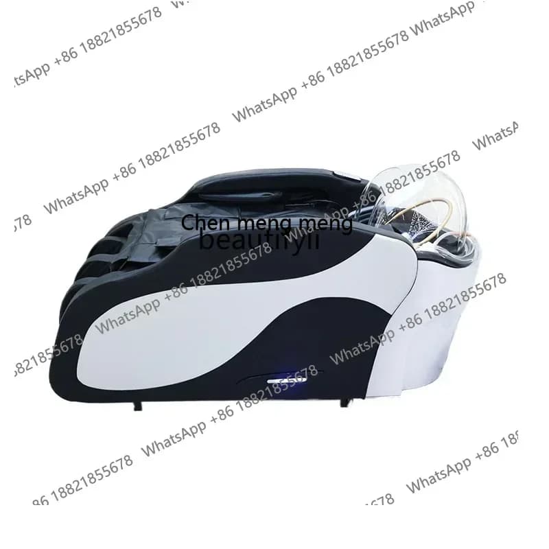 cc182R Automatic Intelligent Electric Massage Shampoo Bed Barber Shop Water Circulation Fumigation Head Therapy Bed