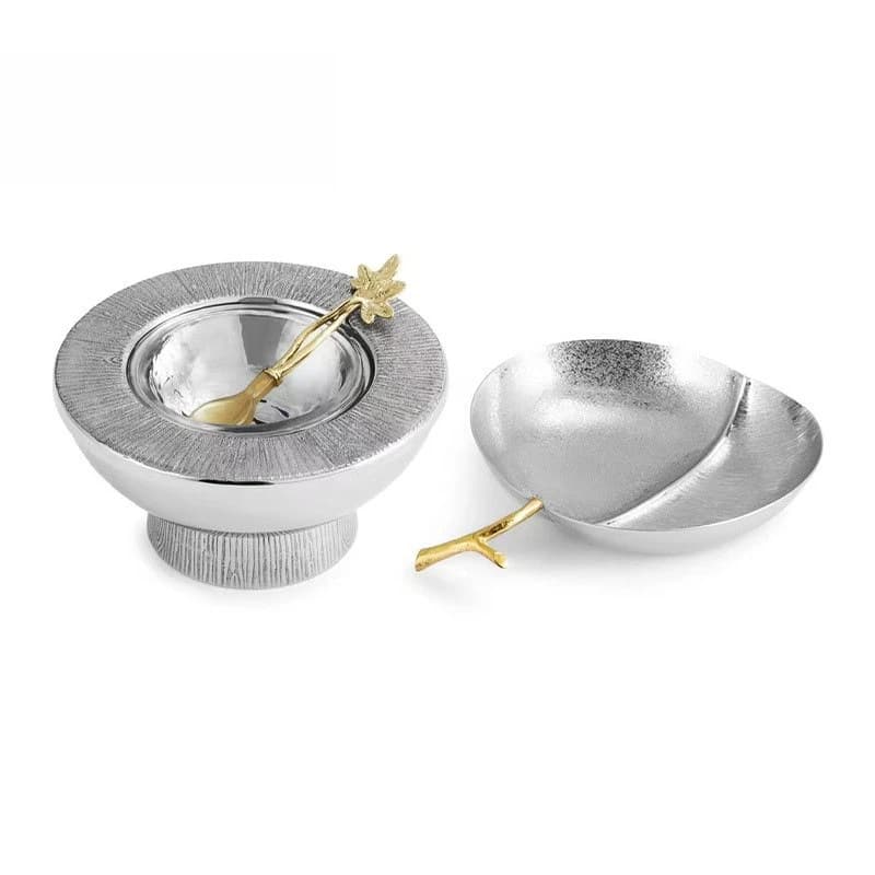 Handmade light luxury tableware, dishes, photo frame, cheese plate, soap dispenser, snack plate set