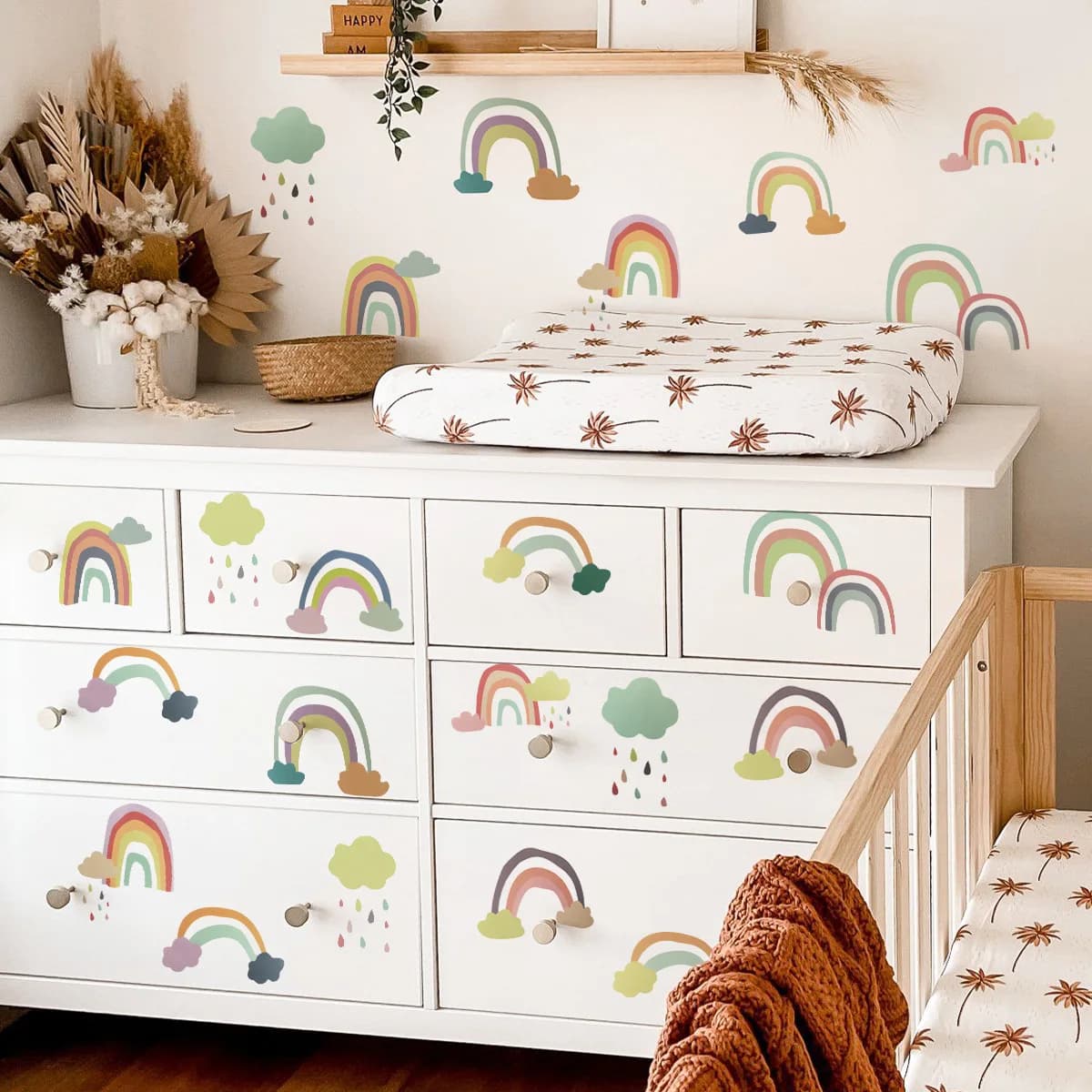 Cartoon Wall Sticker Children's Room Wall Self-adhesive Home Decoration Wall Sticker