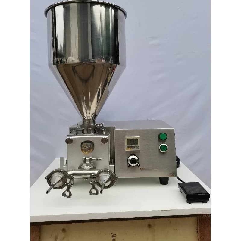 Puff filling machine, cream filling machine, quantitative chocolate jam filling machine