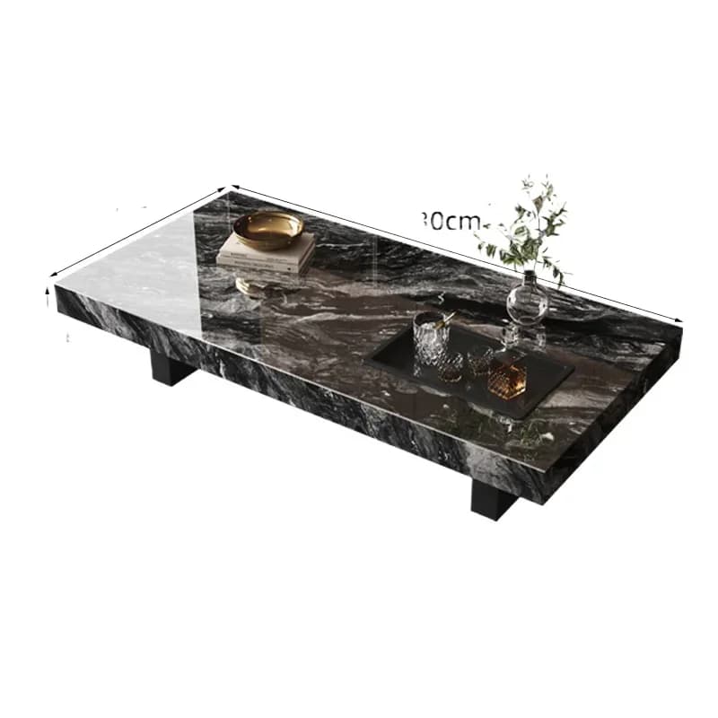 Modern Minimalist Unique Coffee Table Living Room Vintage Muebles Para El Hogar Furniture Rectangle Luxury Coffee Table Design