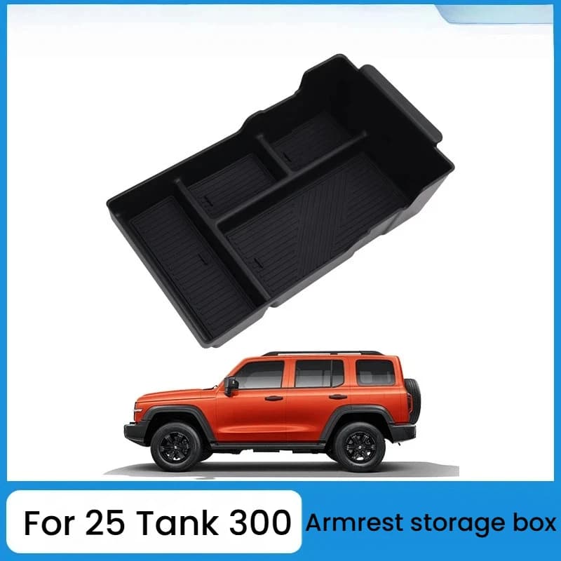 Suitable for 2025 Great Wall Tank 300 central control armrest box storage box AT35 storage car supplies dropshipping