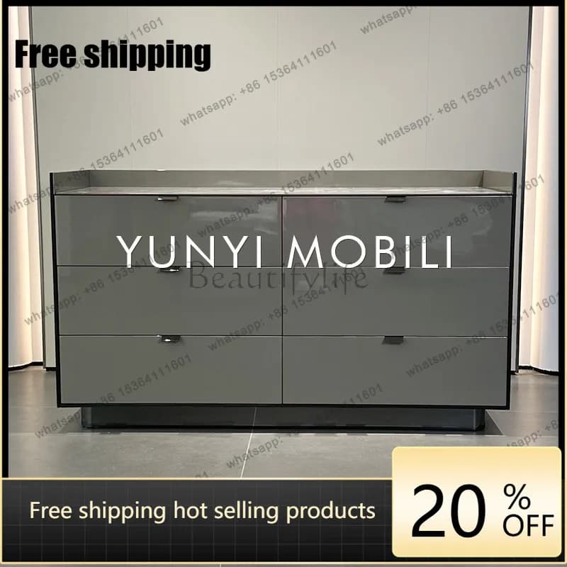 hot  six chest Italian Italian minimalist modern designer paint dining cabinet bedroomFactory Direct