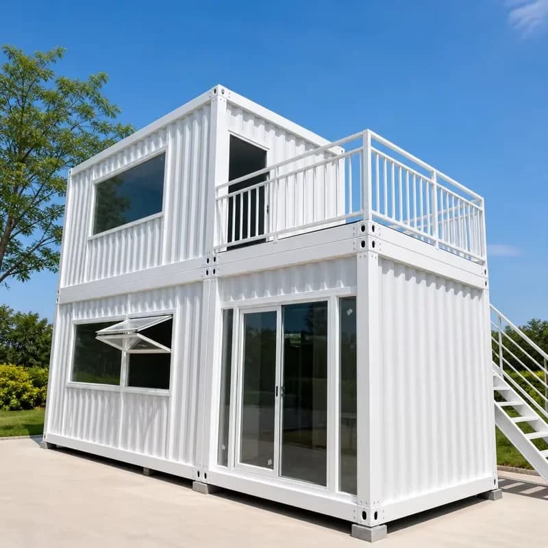 Breathable Contemporary Folding Quick Assembly Steel Structure Mobile Board Villa Home Apartment Container House Frame Model