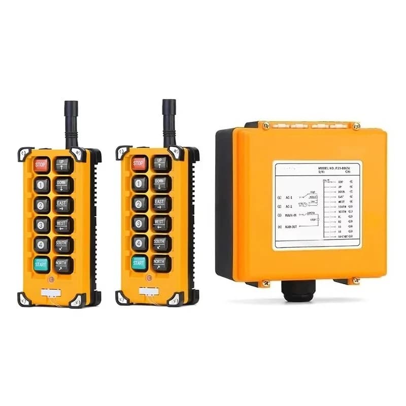 F23-BB  2 Transmitter 1 Receiver Manufacturers Direct Wireless Intelligent Industrial Radio Remote Control Crane