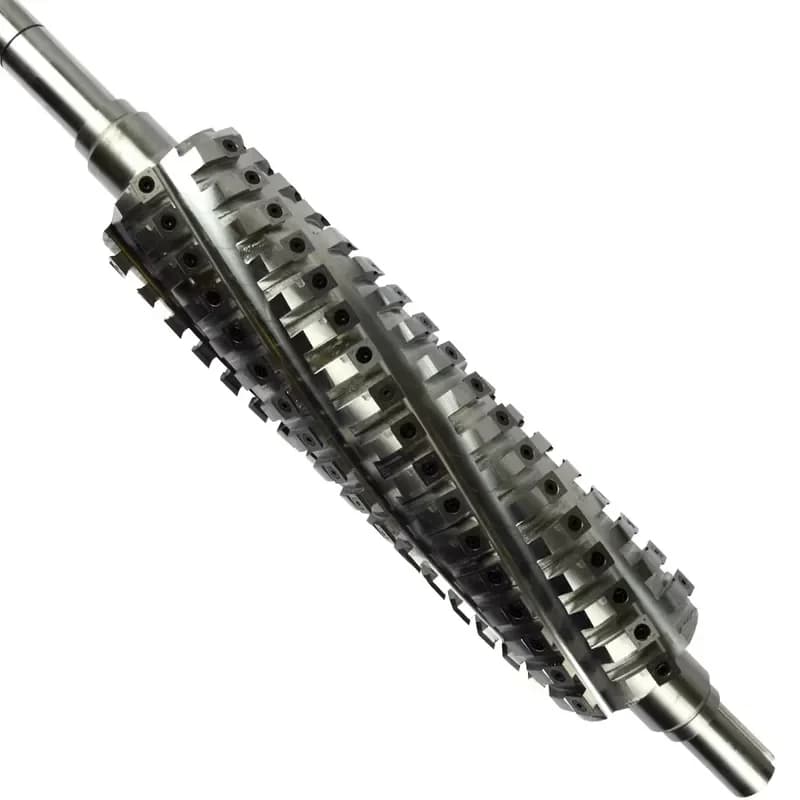 Light Heavy Spiral Shaft With Carbide Insert Adjustable Knife Joint Helical Cutter Head for Wood Machine