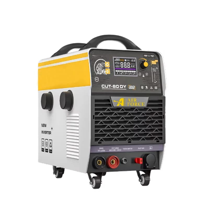 Airforce 220V/385V HF Cut Plasma Cutter Machine with Built-in Compressor 2T/4T 2-in-1 MMA for Steel Materials